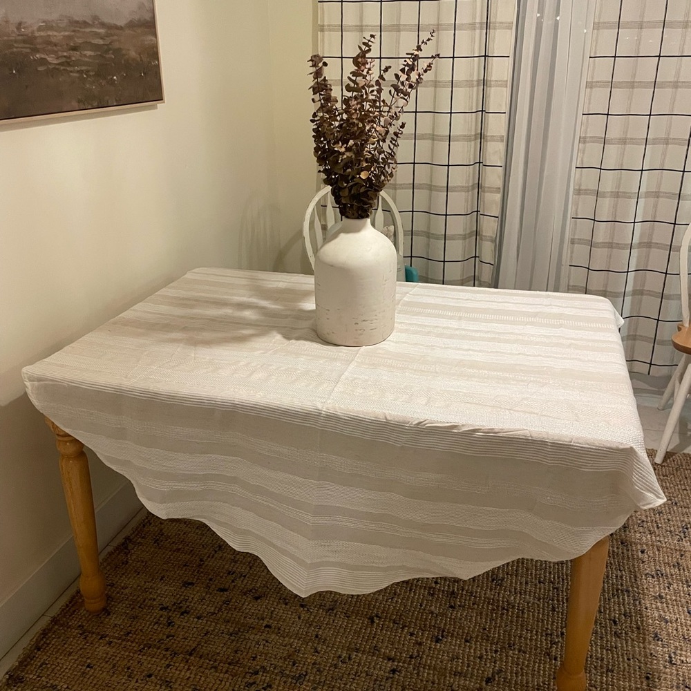 Ralph Lauren Cream Tablecloth